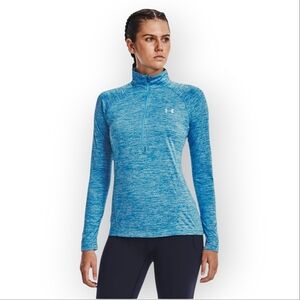Under Armour Tech Twist Long Sleeve Women - Light Blue